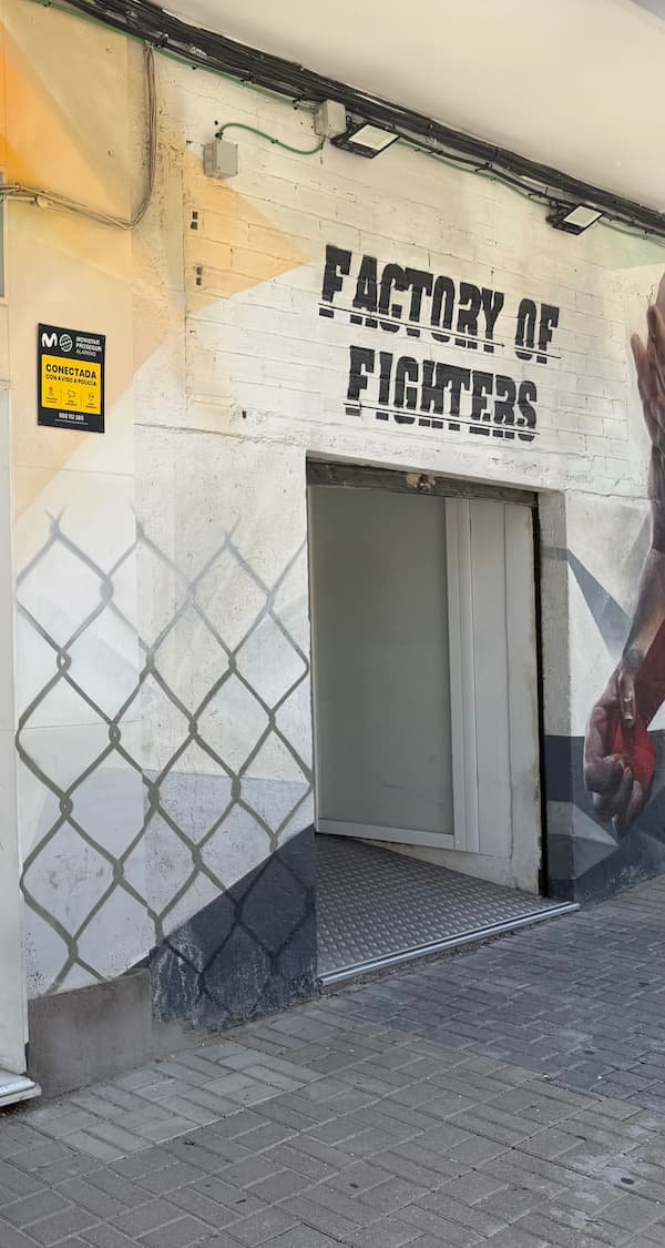 Entrenamiento de artes marciales en Factory of Fighters Vicálvaro