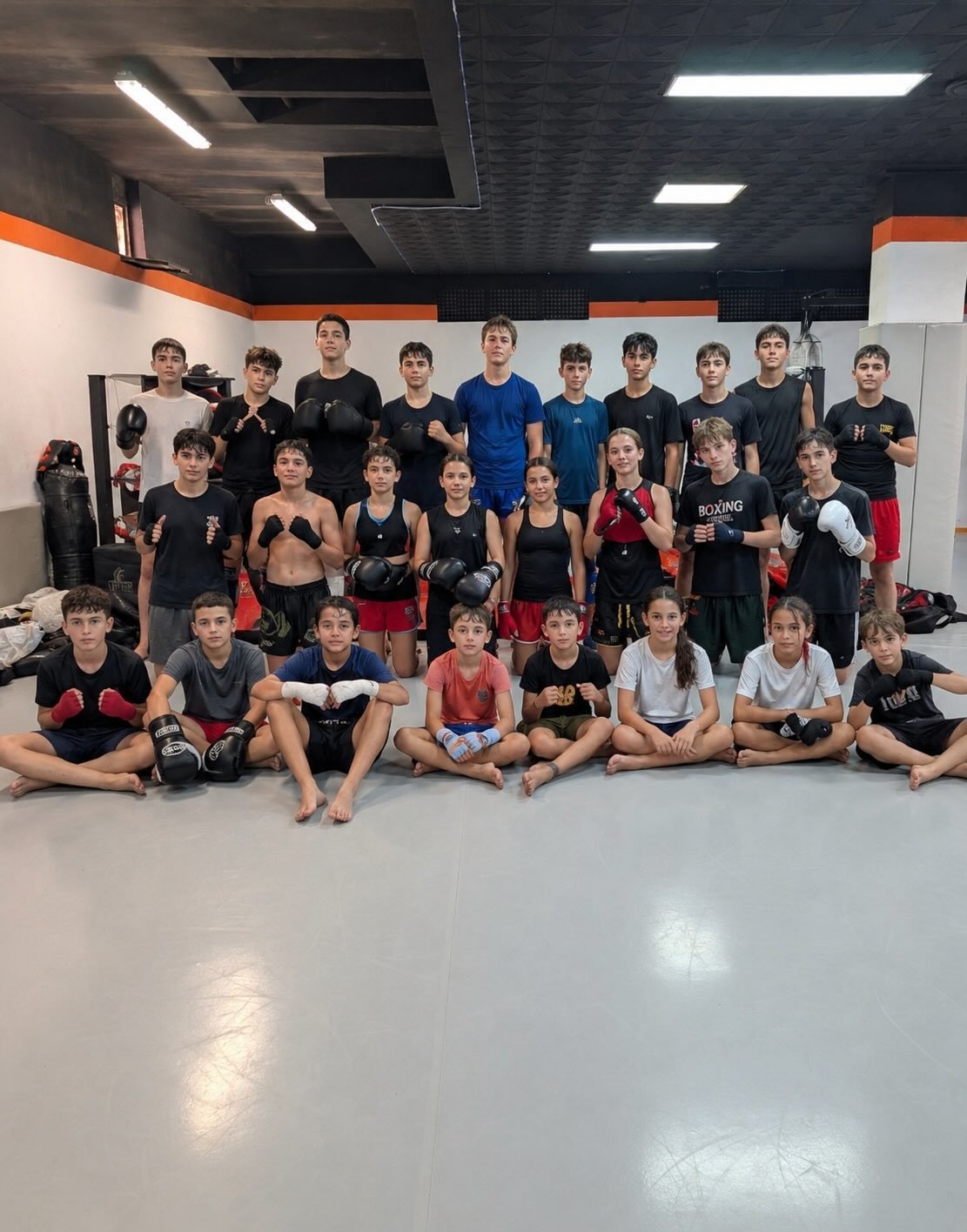 Grupo de Boxeo Juvenil en Factory of Fighters Vicálvaro