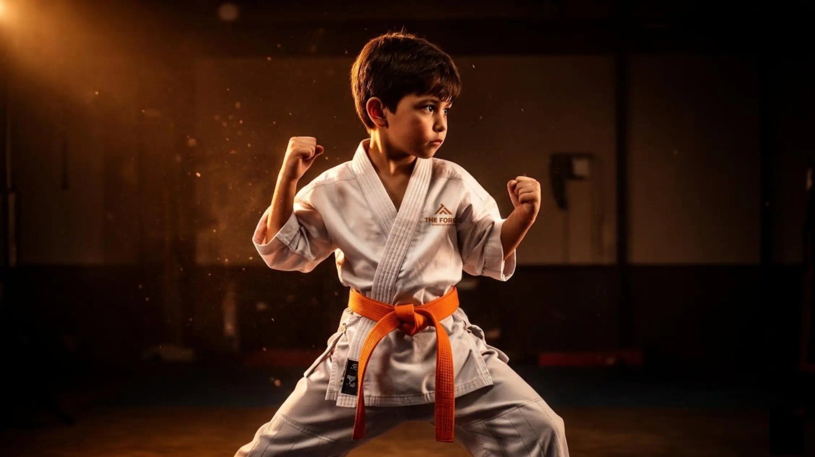 Niños y jóvenes entrenando en Factory of Fighters Vicálvaro